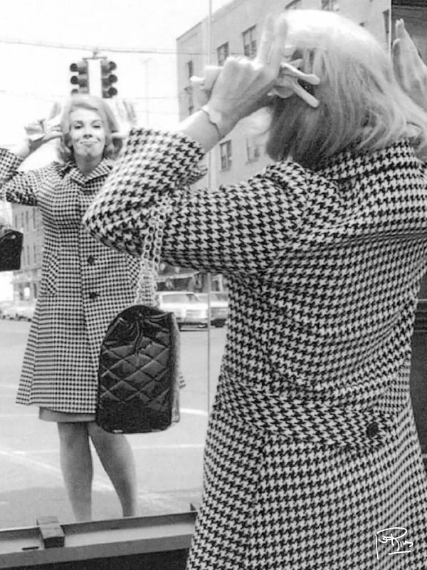 Joan-Rivers-70s-Image-3 Joan Rivers 1970s Black and White Reflection
